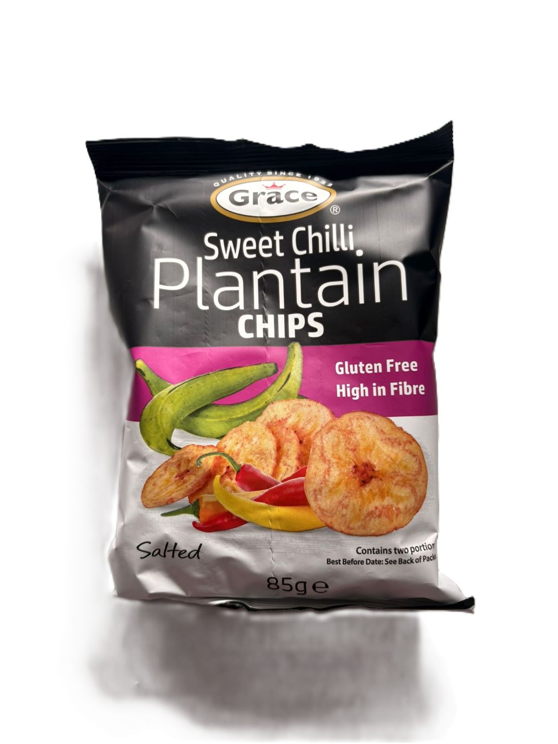 sweet chilli plantain chips - 85g