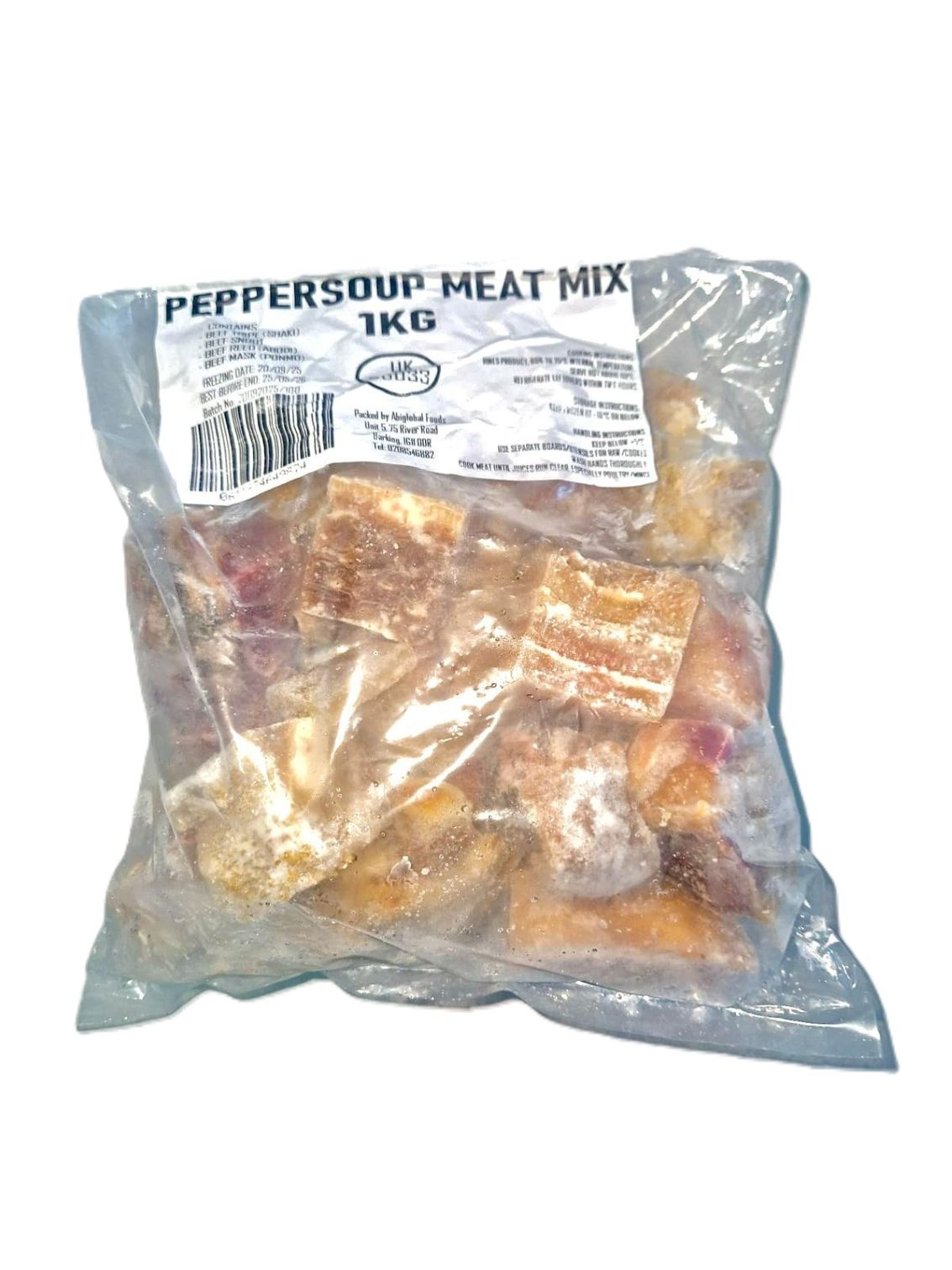 Pepper Soup Mixed Meat 1kg