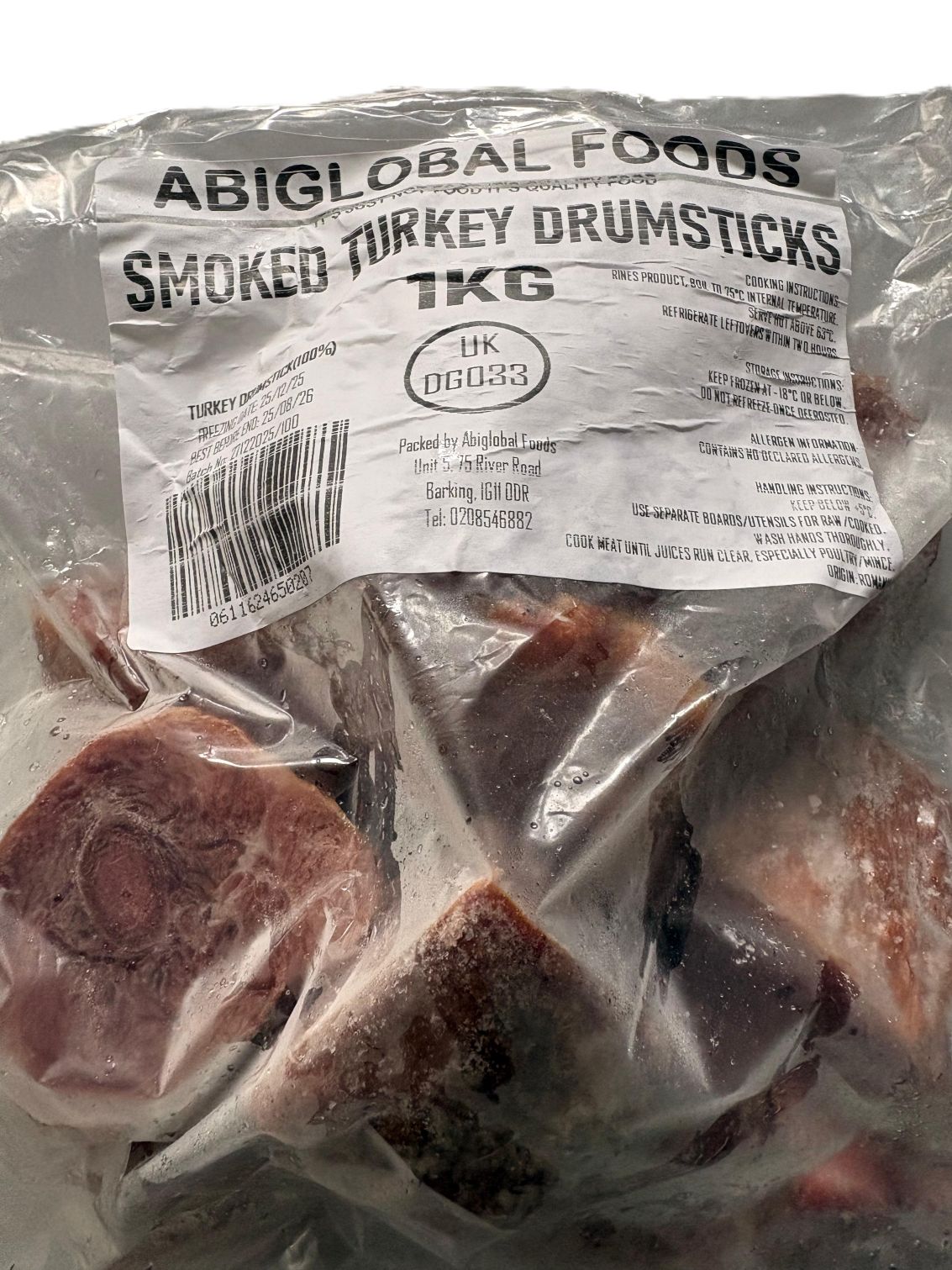 Smoked Turkey Drumstick -1kg