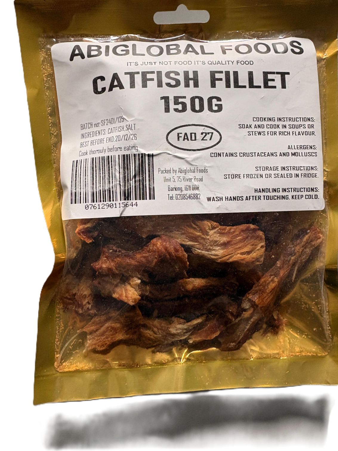 Dried Catfish Fillet 150g